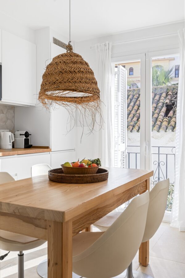 detalle mesa comedor