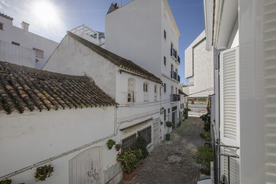 vista desde el balcón