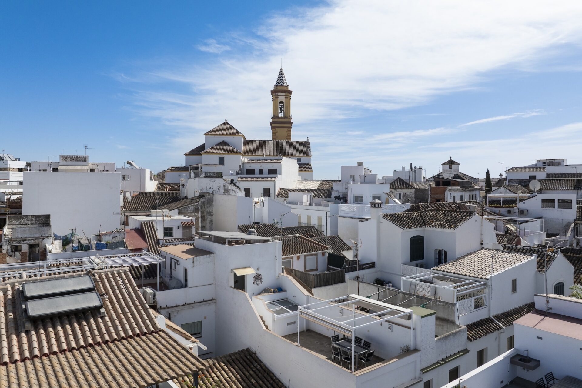 vistas desde la azotea a Estepona